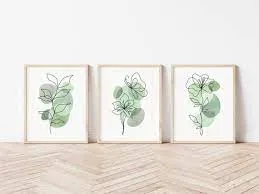 Wall Art Triptych Set